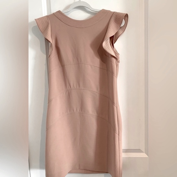 Ann Taylor Flutter Ruffle Sleeve Dress Size 2 - Picture 1 of 3